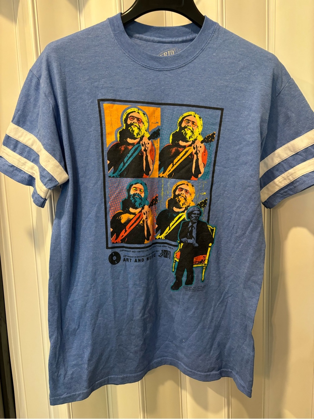 Jerry Garcia Andy Warhol Art and Music Size Medium